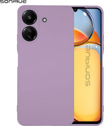 Sonique Back Cover Silicone / Fabric Purple (Redmi 13C 4G / Poco C65 4G)