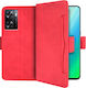 Buchen Sie Synthetisches Leder / Kunststoff / Silikon Rot (Oppo A57s)