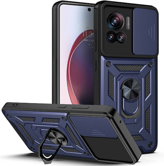 Back Cover Metalic Albastru marin (Motorola Edge 30 Ultra)