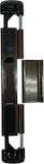 Cal Doublex-classic Lock for Sliding Aluminum Doors Brown with Key