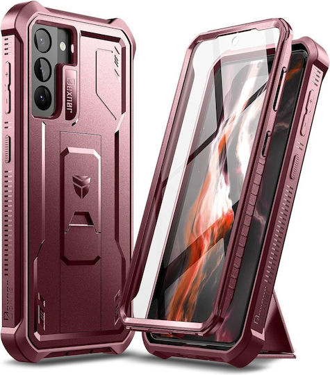 Dexnor 360 Full Cover Κόκκινο (Galaxy S21 5G)