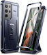 Dexnor 360 Full Cover Set with Glass Blue (Galaxy S21 Ultra)