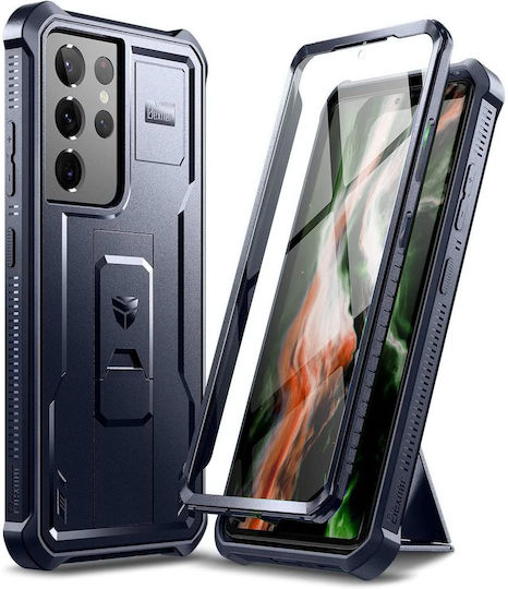 Dexnor 360 Full Cover Set with Glass Blue (Galaxy S21 Ultra)