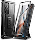 Dexnor 360 Full Cover Set cu Geam Negru (Galaxy S22 Ultra 5G)