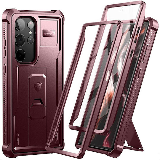 Dexnor 360 Full Cover Roșu (Galaxy S23 Ultra)