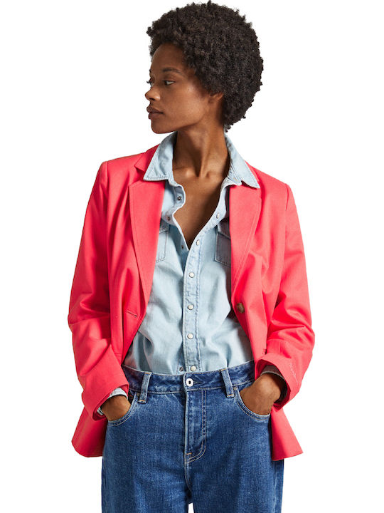 Pepe Jeans Damen Blazer Rot