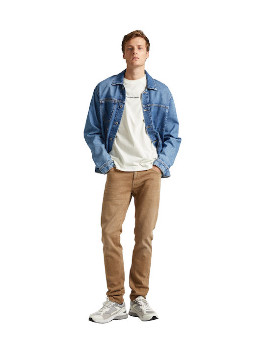 Pepe Jeans Ανδρικό Παντελόνι Τζιν 858/khaki Beige