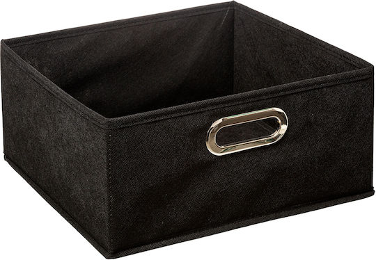 5Five Coș de Depozitare Tesatura Negru 31x31x15cm 1buc