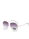 Max Air Women's Sunglasses with Gold Metal Frame and Purple Gradient Lens