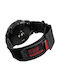 Erbord Curea Piele Negru (Fenix 5 / 5 Plus / 6 / 6 Pro / 7 / 7 Pro / 8 (47mm))
