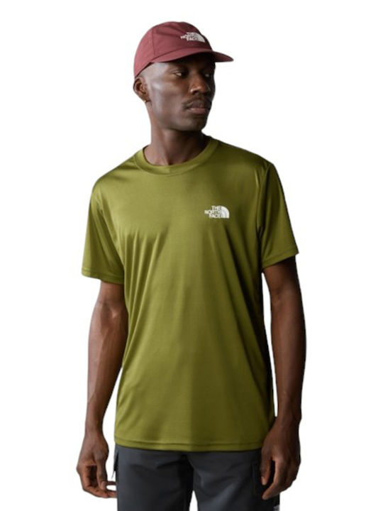 The North Face Reaxion Athletic T-shirt Olive