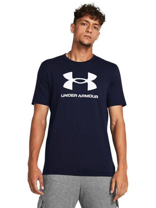 Under Armour Sportliches T-Shirt Marineblau