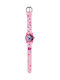 Hello Kitty Kinder-Analoguhr mit Kautschuk/Plastikarmband Rosa