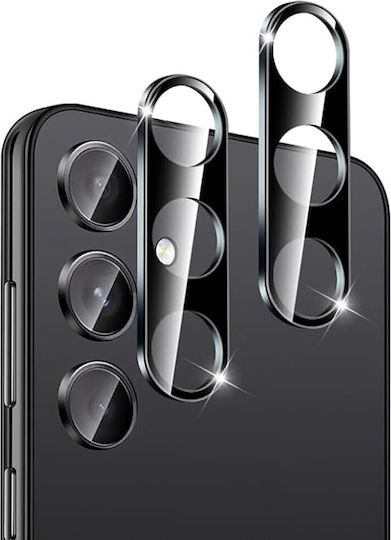 Erbord Kameraobjektiv Schwarz für (Samsung Galaxy S24+ Plus)
