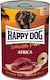 Happy Dog Υγρή Τροφή Σκύλων σε Κονσέρβα με Κρέας χωρίς Σιτηρά 400gr