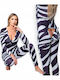 Winter Women's Onesie Pyjama Zebra