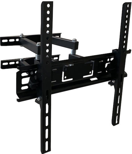 Hausberg HB H 06LCD Suport TV de perete cu braț până la 70" și 50kg Negru