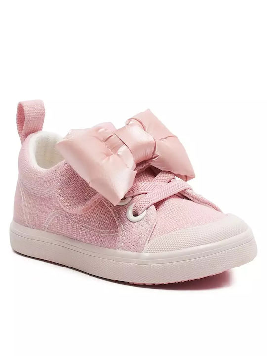 Παιδικά Sneakers με Σκρατς Ροζ