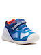 Kids Sneakers with Scratch Blue
