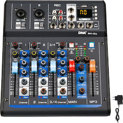 DNA MIX 4 EQ Αναλογικός Μίκτης 4 Καναλιών & Bluetooth