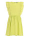 Детска Рокля Без ръкави Обикновени Lime Green