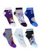 Frozen Παιδικές Κάλτσες Multicolor 6 Ζευγάρια