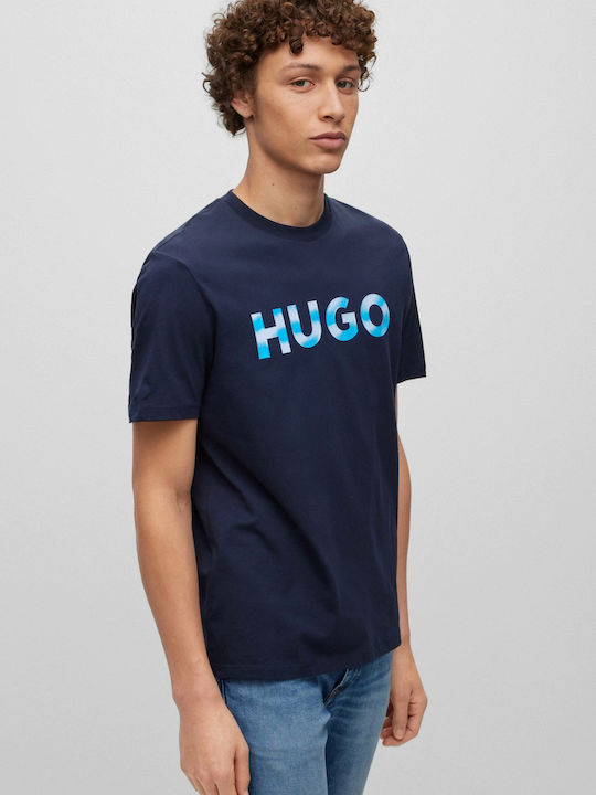 Hugo Boss T-shirt Bărbătesc cu Mânecă Scurtă Al...