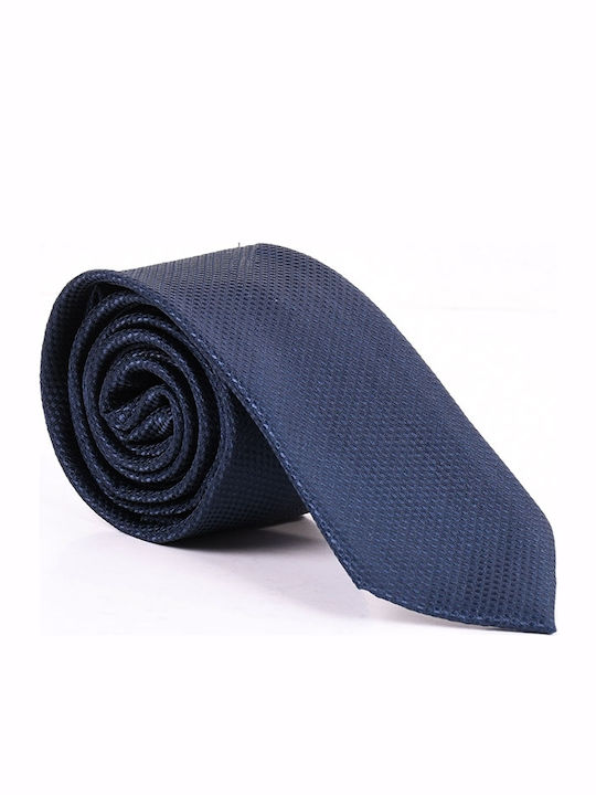 Unounouno Men's Tie Synthetic Printed in Blue Color