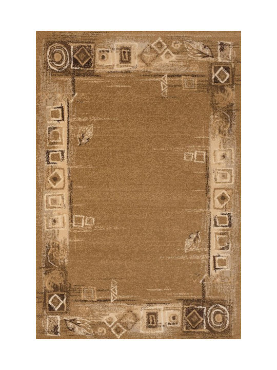 Saray Home Solid Rug Rectangular Beige