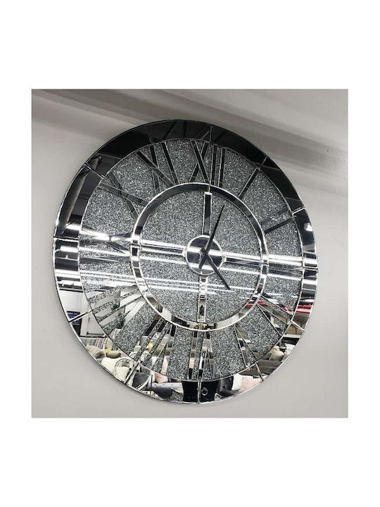 Wall Clock Glass Ø95cm