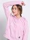 BodyTalk Women's Hooded Cardigan Pink