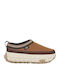 Venture Daze Slip On Closed Leather Women's Slippers Brown