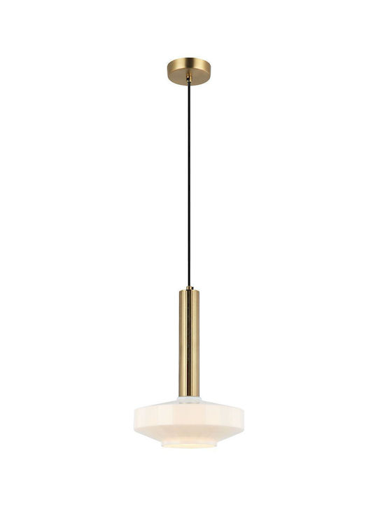 Viokef Pendant Light White Rail with Socket E27 26x150cm