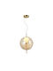 Viokef Adjustable Pendant Light Brown Rail