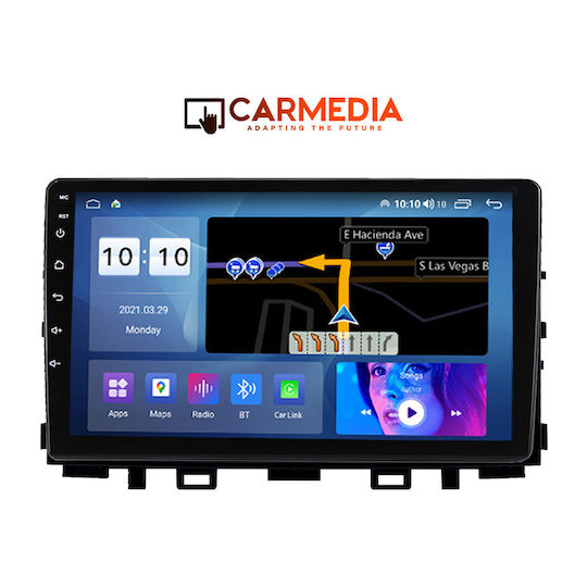 Ηχοσύστημα Αυτοκινήτου για Kia Rio / Stonic 2018 (Bluetooth/USB/WiFi/GPS/Apple-Carplay/Android-Auto) με Οθόνη Αφής 9.5"