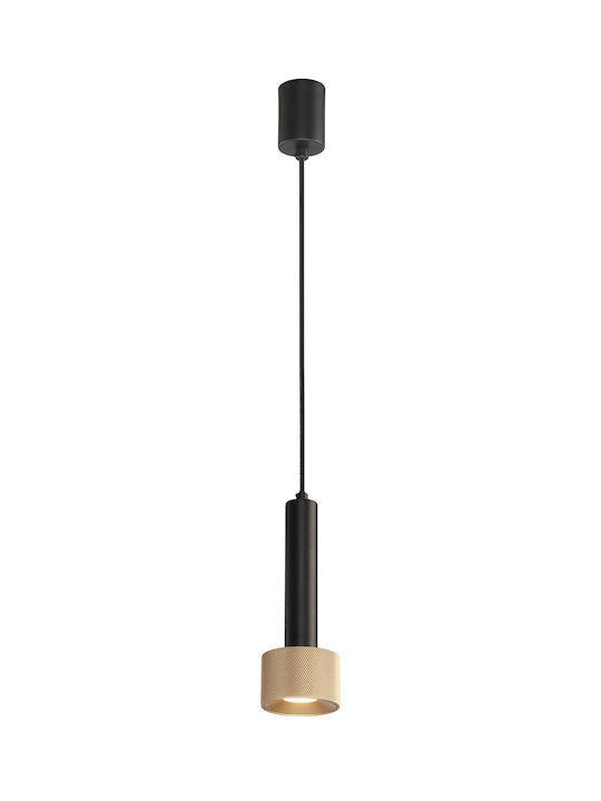 Viokef Pendant Light Gold Rail with Socket GU10 90x184cm