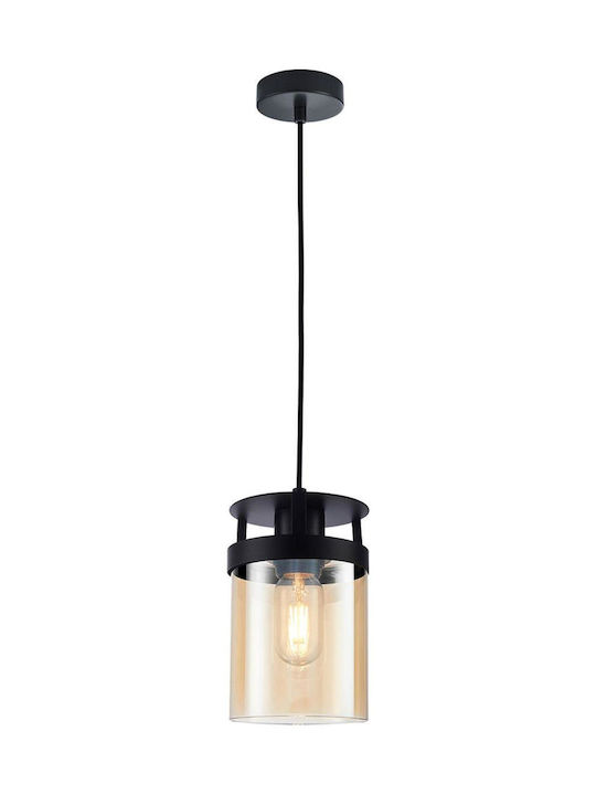 Viokef Pendant Light Black Rail with Socket E27