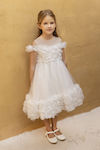 Baby Bloom White Lace Baptism Dress