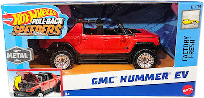 Hot Wheels Speeders Car Pull Back GMC Hummer EV for 3++ Years