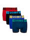 Uomo Men's Boxers Multicolour 4Pack