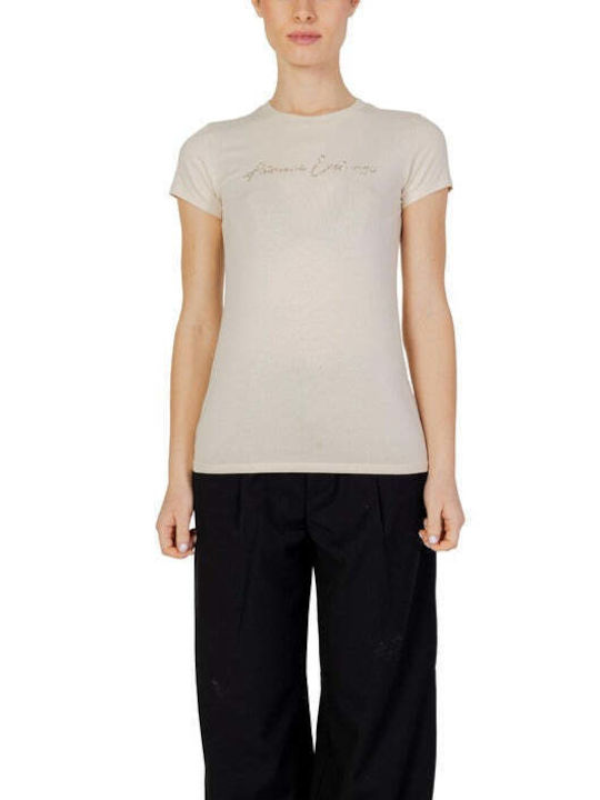 Armani Exchange Γυναικείο T-shirt Λευκό