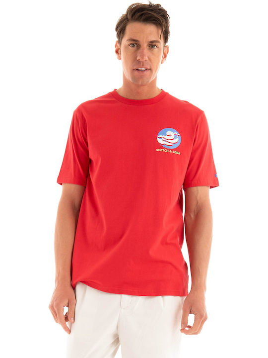 Artwork T-shirt Red