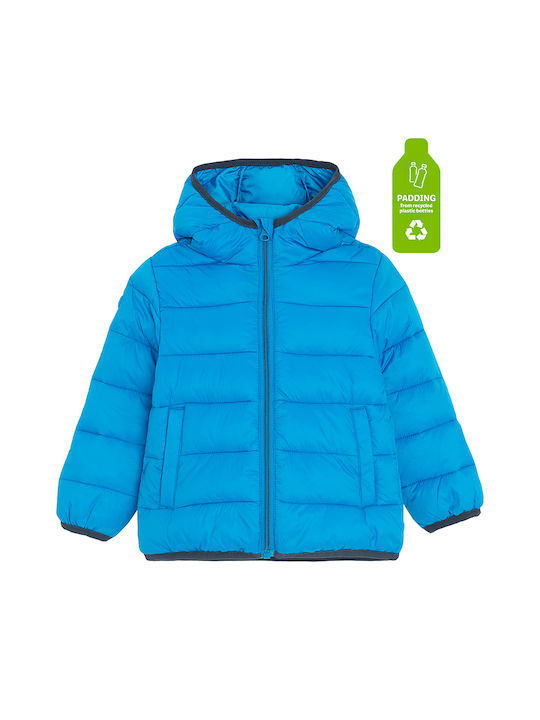 Kids Casual Jacket with Hood Blue