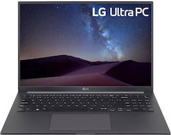 LG U Series 16U70Q-N.APC5U1 16" IPS FHD (Ryzen 5-5625U/8GB/1TB SSD/W11 Pro) Charcoal Grey (US Keyboard)