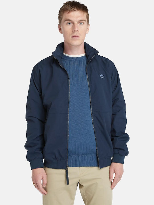 Winter Jacket Bomber Waterproof and Windproof Blue