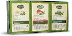 Kalliston Batoane De Săpun Cu Ulei De Măsline 3x300gr