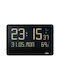 Braun Tabletop Digital Clock with Radio Brown 67700