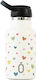 Runbott Carme Sala Bunny Stainless Steel Thermos Bottle 350ml Confectionery with Hearts with Stars