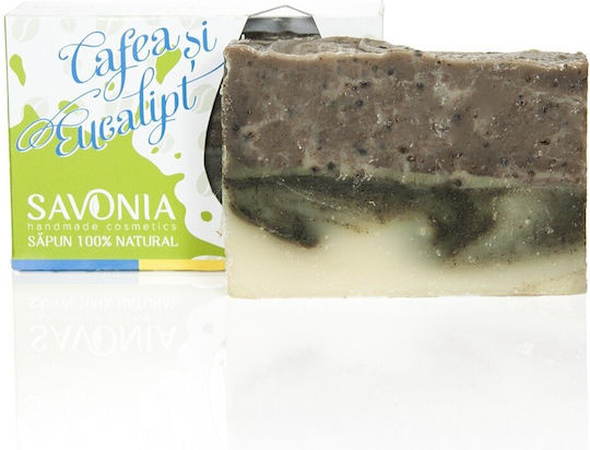 Savonia Baton de săpun pentru Corpul Cafea și eucalipt 90gr
