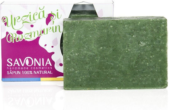 Savonia Baton de săpun pentru Corpul Urzică și rozmarin 90gr